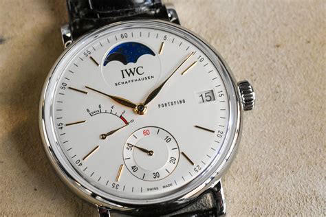 iwc portofino mondphase|iwc portofino moon phase review.